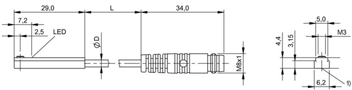 磁敏气缸传感器 BMF 307K-R-AS-L-3-S49-00，2