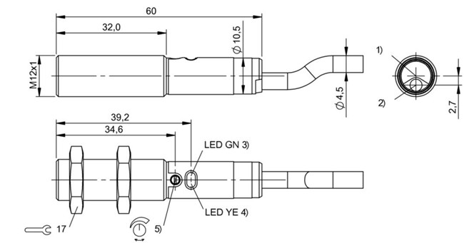 磁敏传感器 BOS 12M-PS-RD10-02