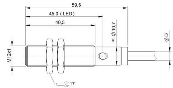 感应式传感器 BES 515-325-BO-C-PU-05