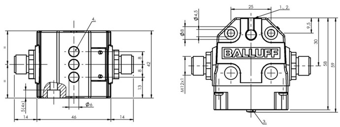 凸轮开关（感应式） BNS 816-B03-TOB-08-650-11-S80S